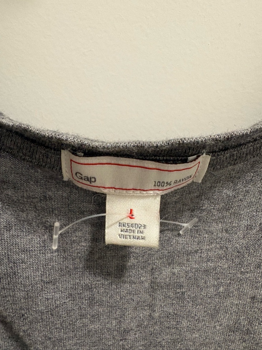 GAP Gray Maxi Dress with Tie Waist - Picture 3 of 3